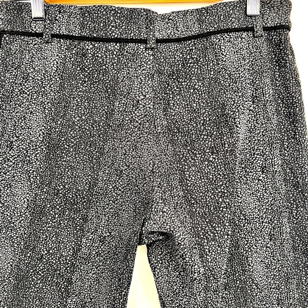 Alex + Olivia Pants Gray Capri Work Career Dress Women's Size 6 Comfort Stretch - Picture 9 of 10